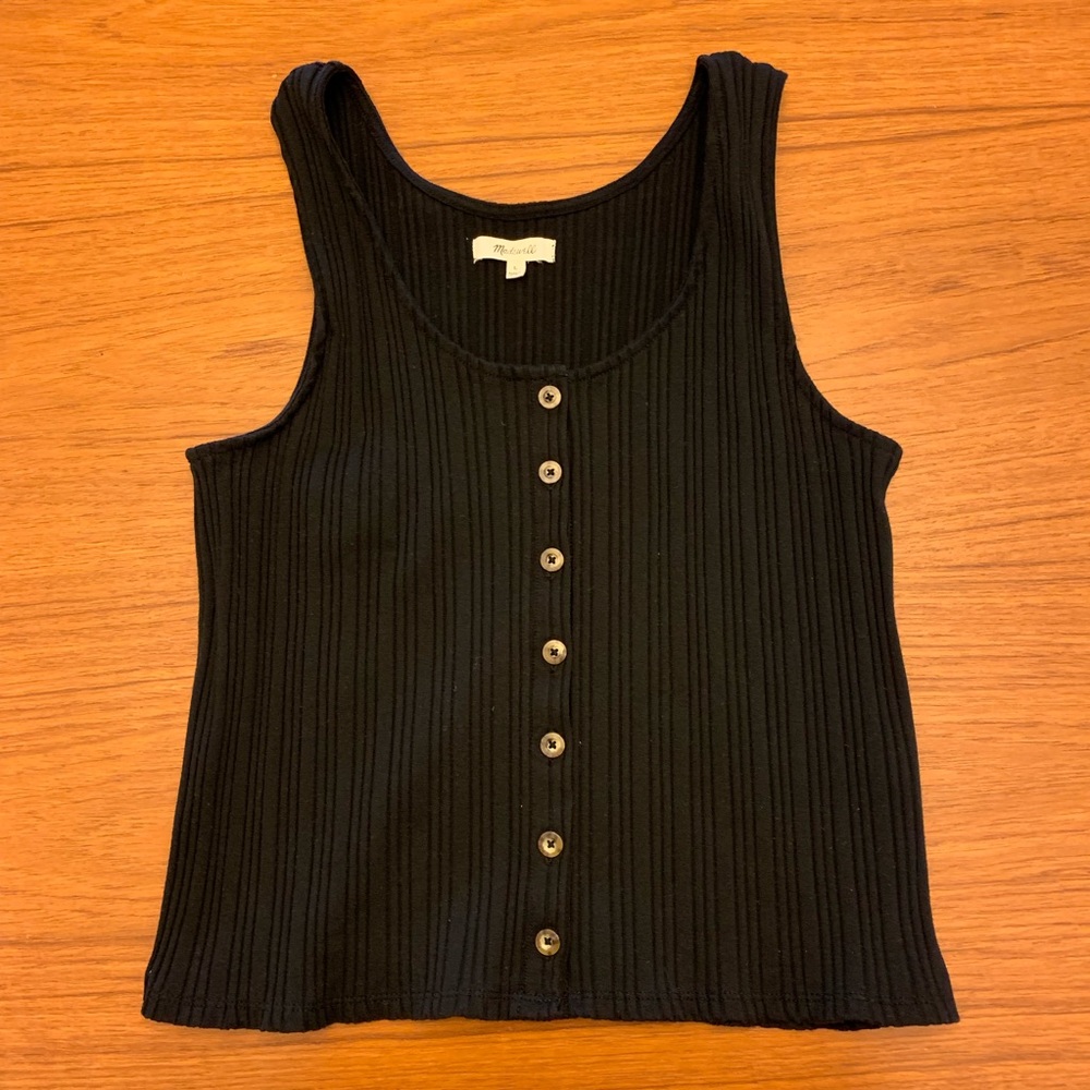 Ribbed Madewell Tank Top, Size L